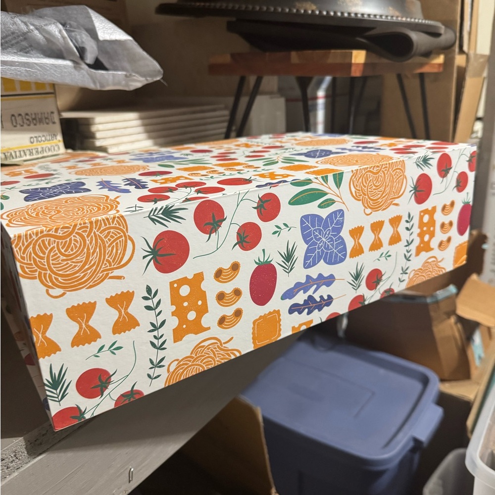 Storage box / recipe box / patsa / Italian / accents / kitchen / Michael’s